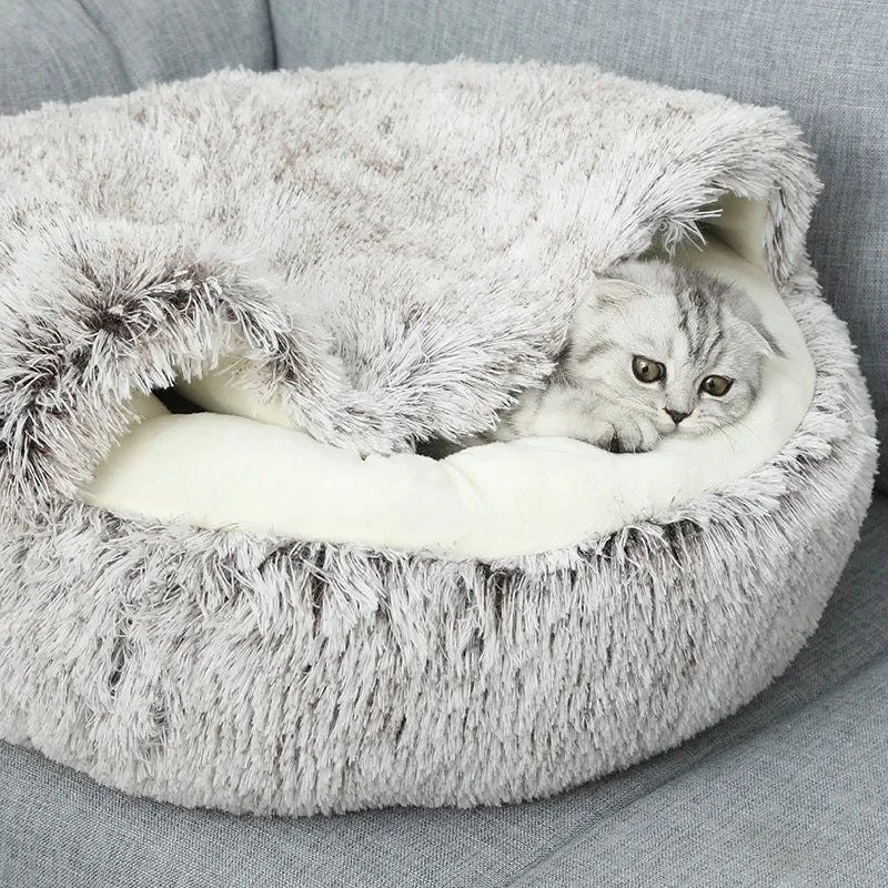 PLUSH DOG BED