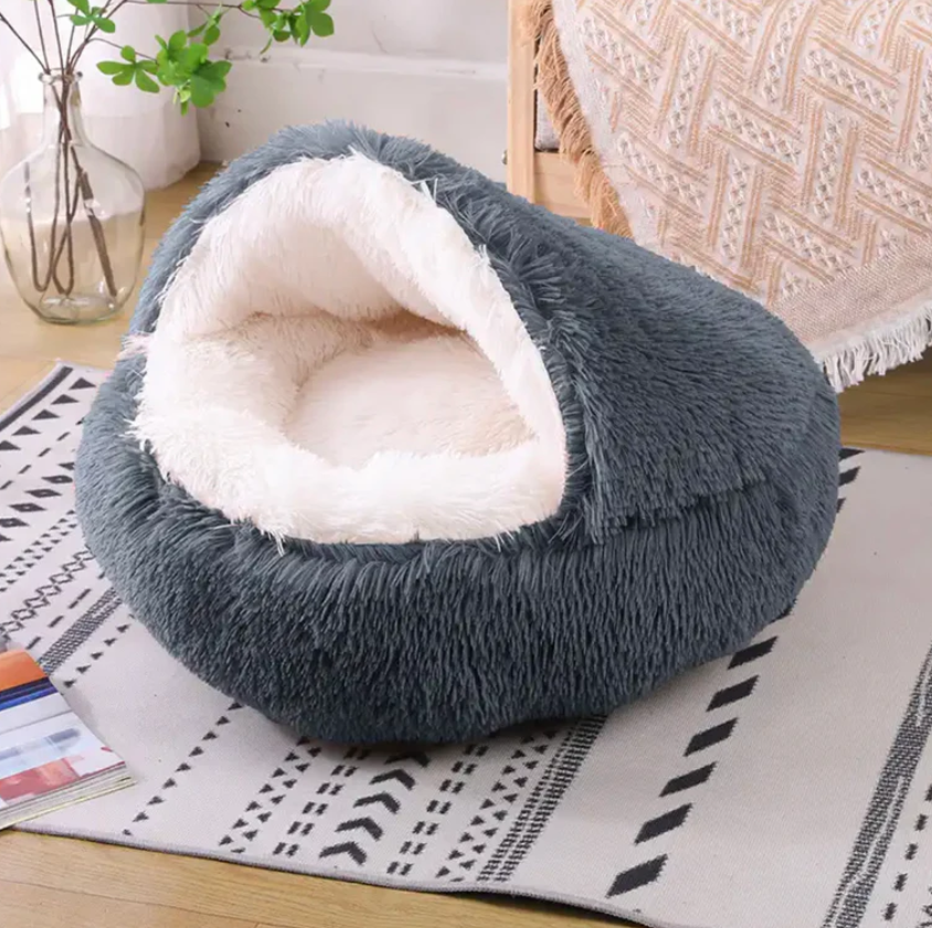 PLUSH DOG BED